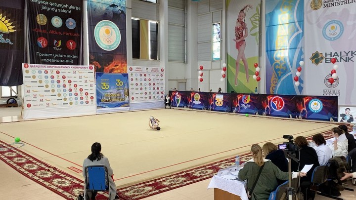 Шымкент қаласында көркем гимнастикадан Қазақстан Республикасының чемпионаты.

Че…